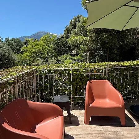 Casamacce Climatisé Avec Terrasse, Small Comfortable Free Parking, Air-conditioned&wifi Corte (Corsica)