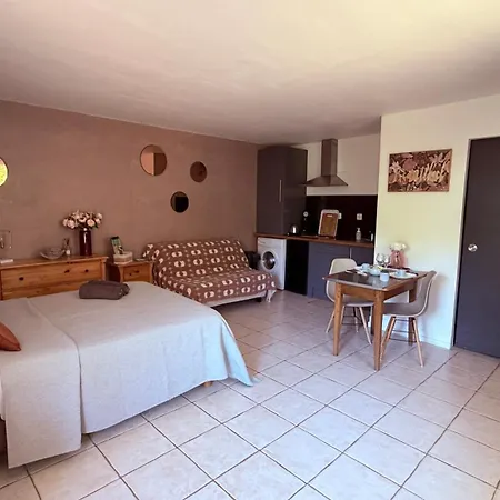 Casamacce Climatisé Avec Terrasse, Small Comfortable Free Parking, Air-conditioned&wifi Corte (Corsica)