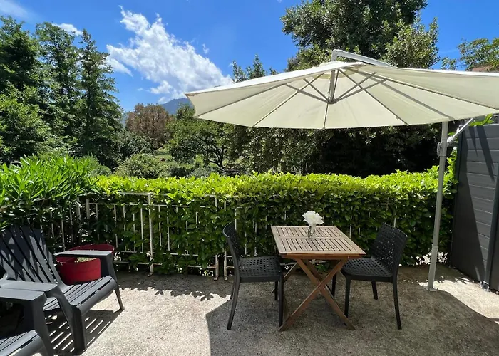 Casamacce Climatise Avec Terrasse, Small Comfortable Free Parking, Air-conditioned & Wifi Corte (Corsica)