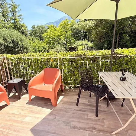 Casamacce Climatise Avec Terrasse, Small Comfortable Free Parking, Air-conditioned & Wifi * Corte (Corsica)